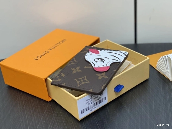 HOLDER-11*7*0.5cm VUITTON CARD LOUIS 0708